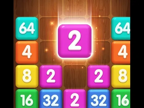 Play 2048 neon game - Free Online Puzzle