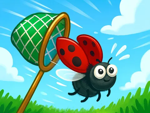 Play Catch Insect - Free Online Puzzle