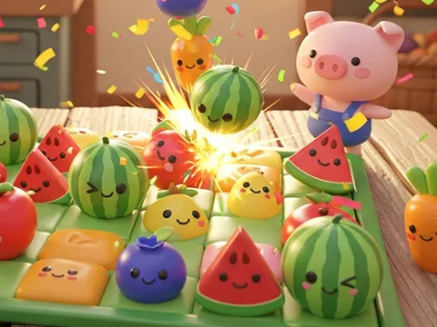 Play Farm House Crash Match Game - Free Online Puzzle