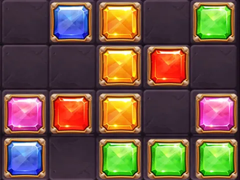 Play Jewel Blocks Puzzle  - Free Online Puzzle