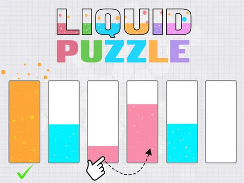 Play Liquid puzzle : sort the color - Free Online Hypercasual