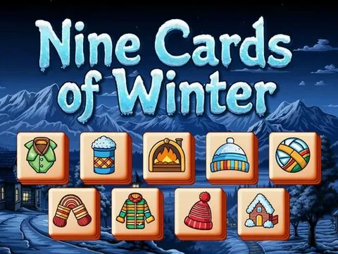 Play Nine Cards Of Winter - Free Online Puzzle