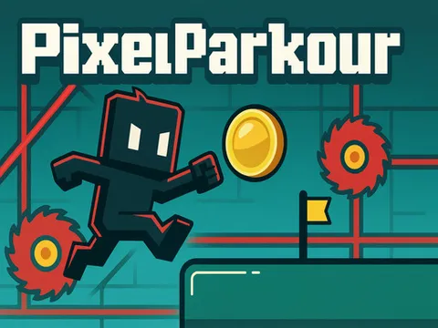 Play PixelParkour - Free Online Puzzle